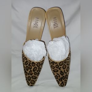 -Rouge! 8 ½ Leopard/Animal Print Heels